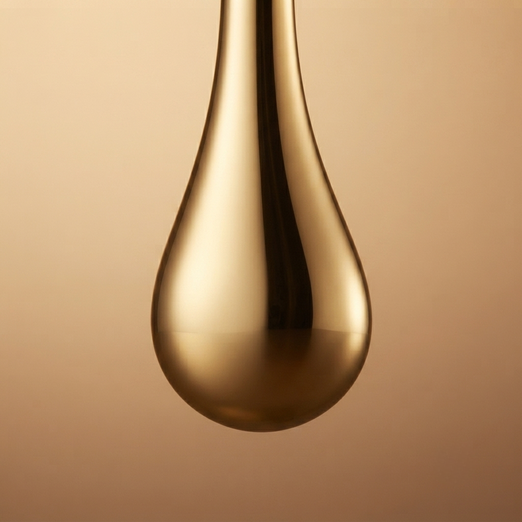 Gros plan sur le manche poli miroir de The Golden Leaf